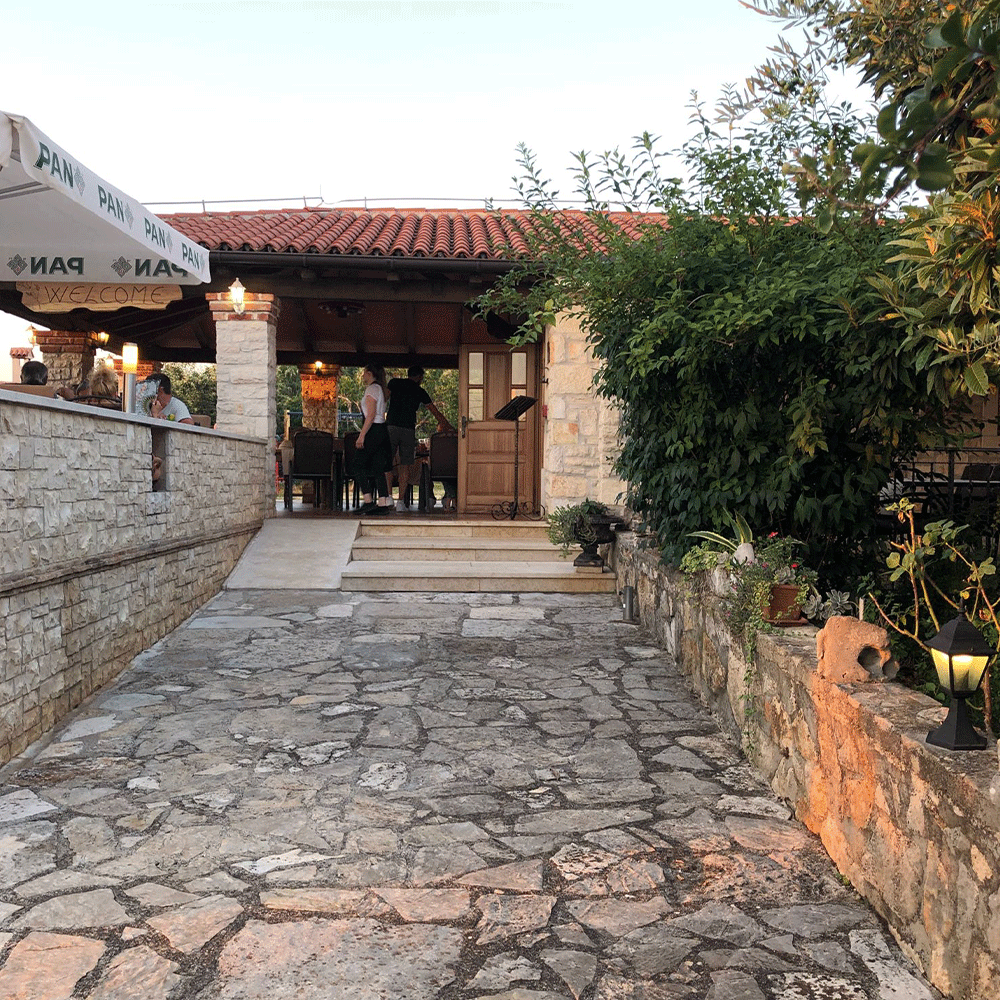 Restaurant Žardin in Kovači bei Višnjan – traditionelle istrische Küche